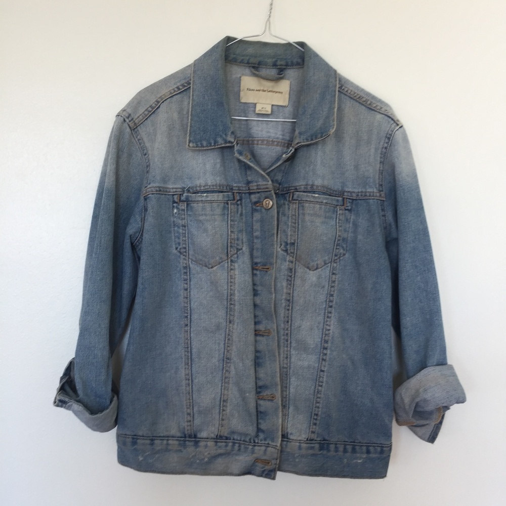 Anthropologie Denim Jacket